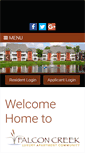 Mobile Screenshot of falconcreekapartments.com